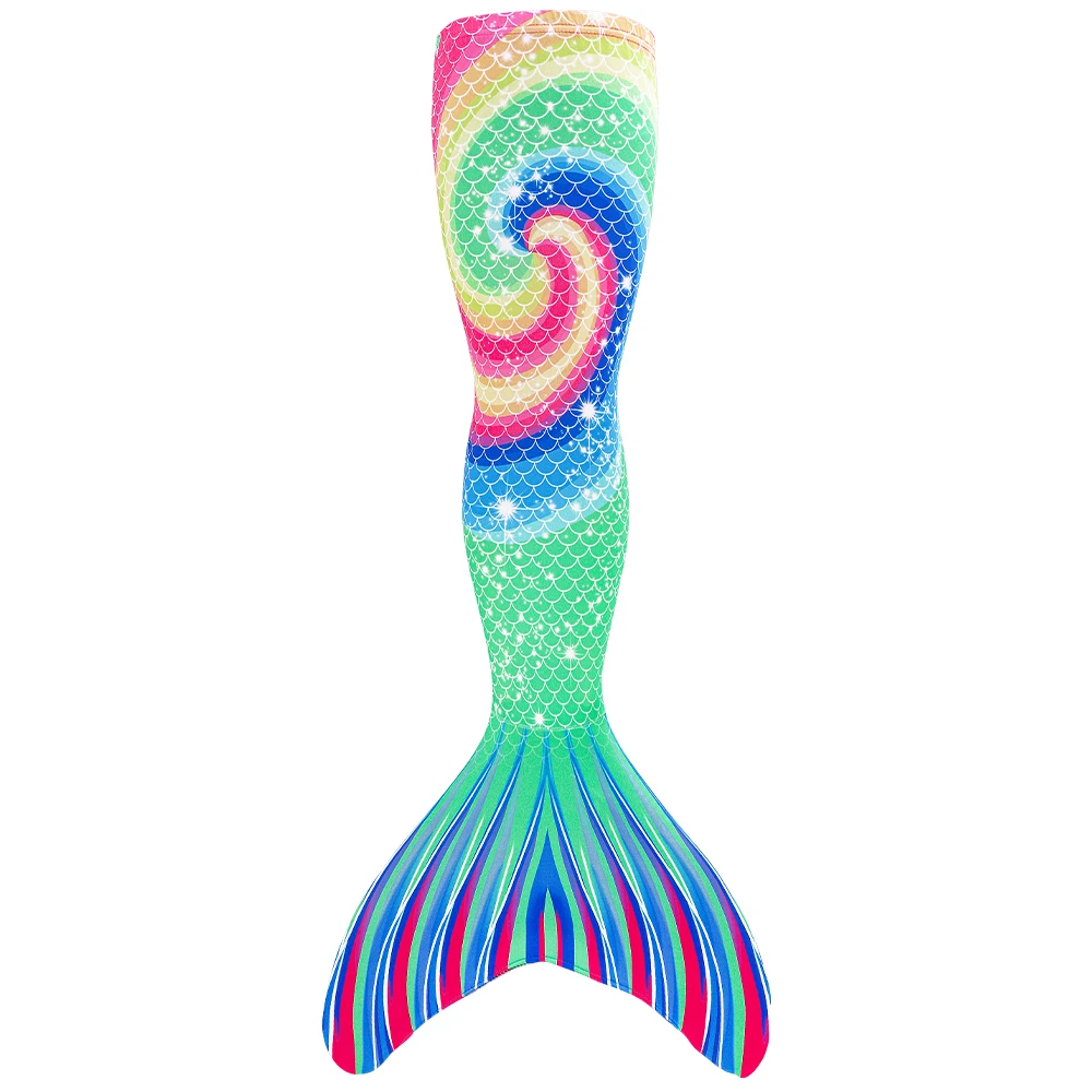 Traje de baño sirena con cola para niñas – estilo playa