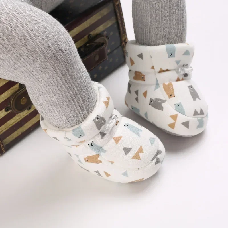 Botas de invierno bebé con suela suave antideslizante - imagen 5