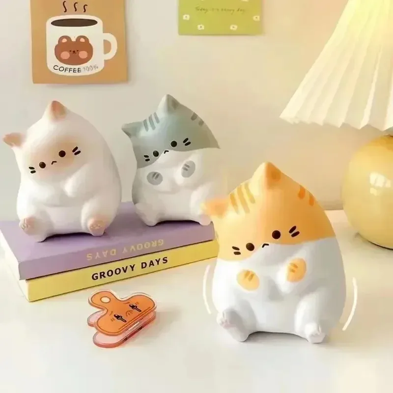 Pelota antiestrés con gato blando para aliviar la tensión infantil - imagen 2
