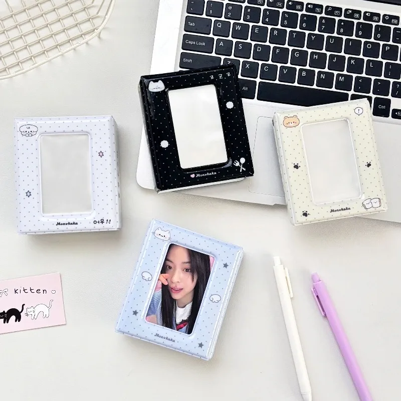 Álbum para Polaroids con rejilla de puntos y dibujos animados - imagen 3