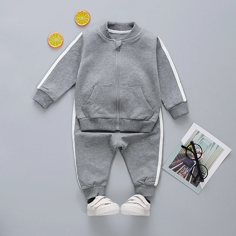Conjunto chándal de algodón para niño – Chaqueta y pants primavera/otoño