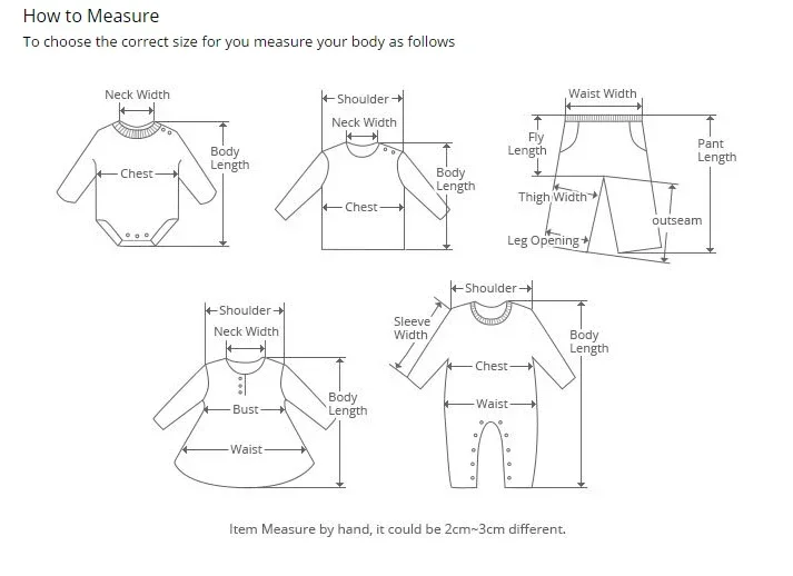 Vista frontal del mameluco