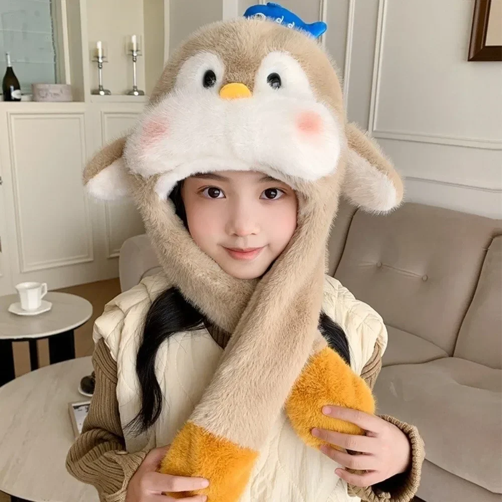 Gorro invernal con pasamontañas para niños, a prueba de viento - imagen 5