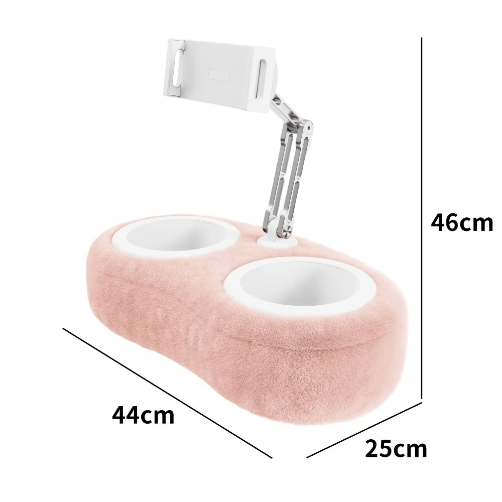 Soporte giratorio de almohada para tablet y teléfono 360°
