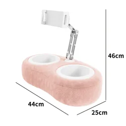 Soporte giratorio de almohada para tablet y teléfono 360°