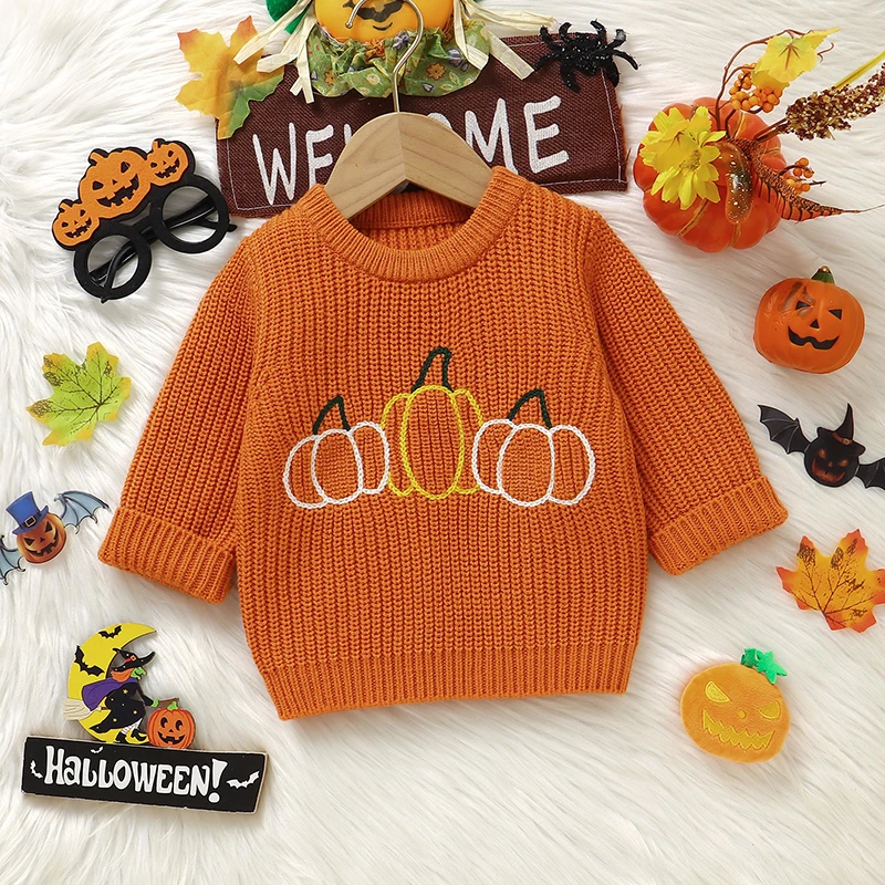 Vista frontal con motivos de Halloween