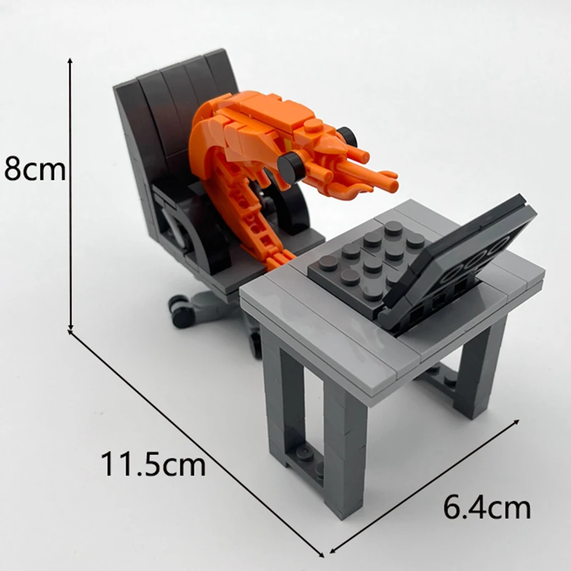 Bloques de construcción MOC modelo camarón: kit ensamblaje infantil - imagen 5
