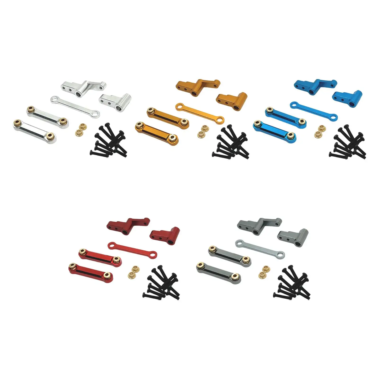Componentes de dirección RC en aluminio para coches y crawlers - imagen 3