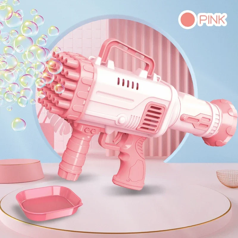 Pistola de burbujas automática con luz para niños - imagen 5