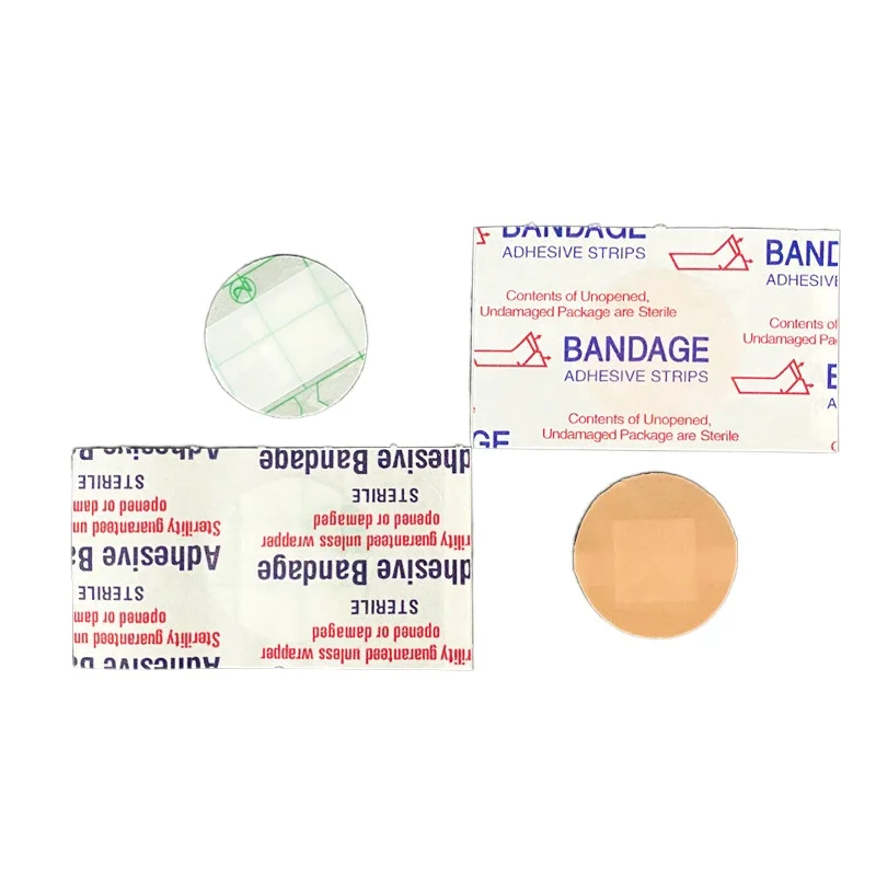 Parche hemostatico redondo para vacuna y tiras adhesivas esteriles - imagen 3