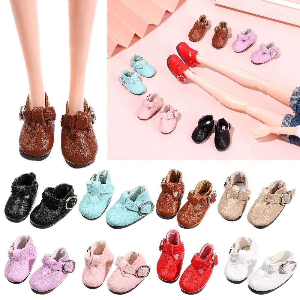 Zapatos para muñecas de cuero sintético multicolor - imagen 4