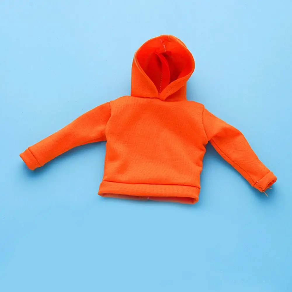 Sudadera para muñecas con capucha color caramelo 11,5 pulgadas - imagen 4