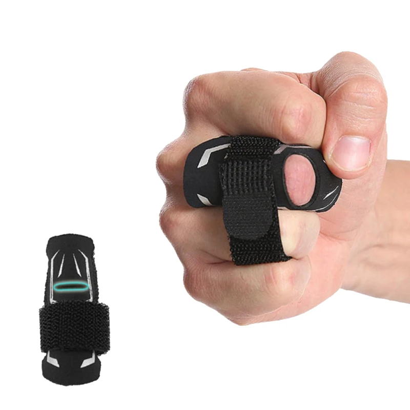 Férula para dedo ajustable deportiva con soporte protector - imagen 4