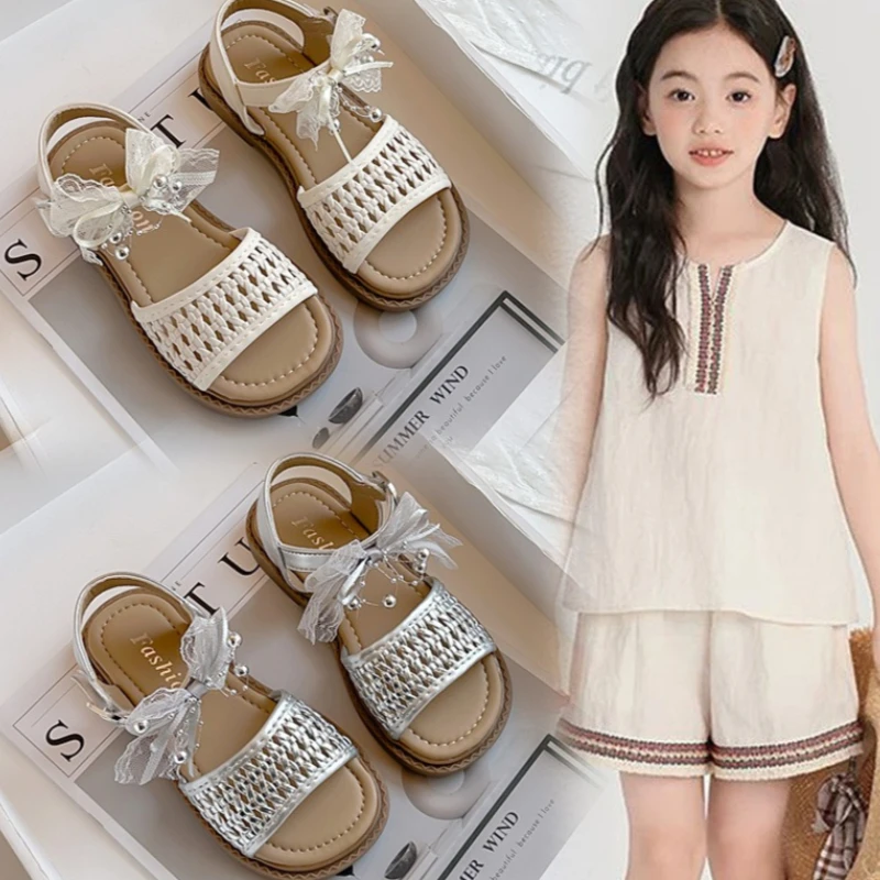 Sandalias de verano para niña con suela antideslizante - imagen 4