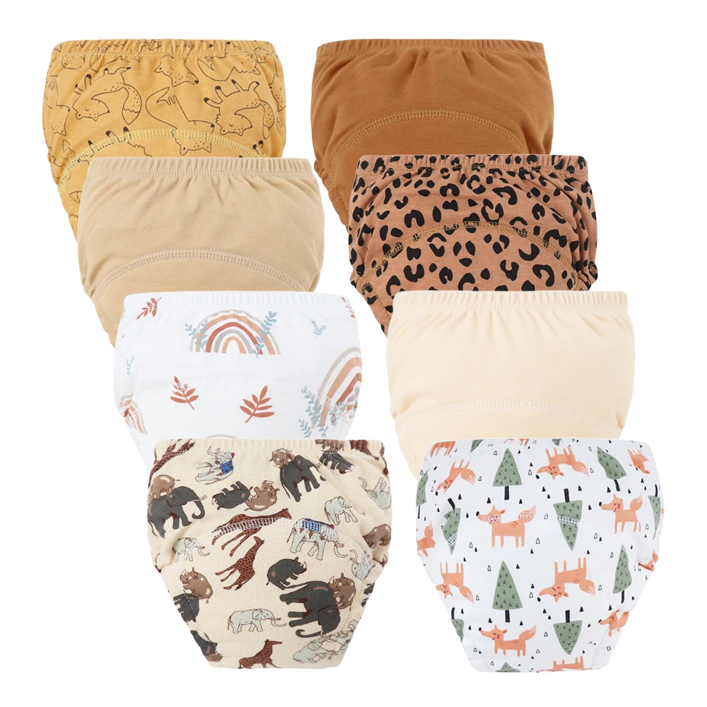 Pantalones de entrenamiento reutilizables para bebés – pañal tela - imagen 5