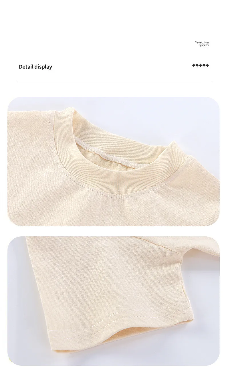 Camiseta estampada infantil de algodón, estilo verano