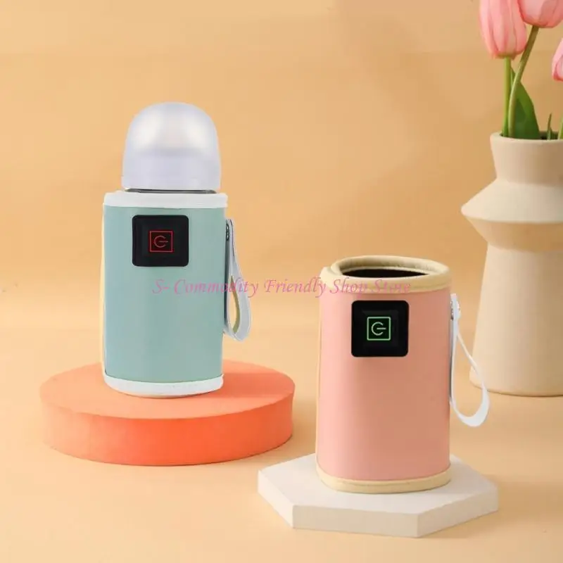 Calentador de biberones USB con temperatura ajustable para bebés