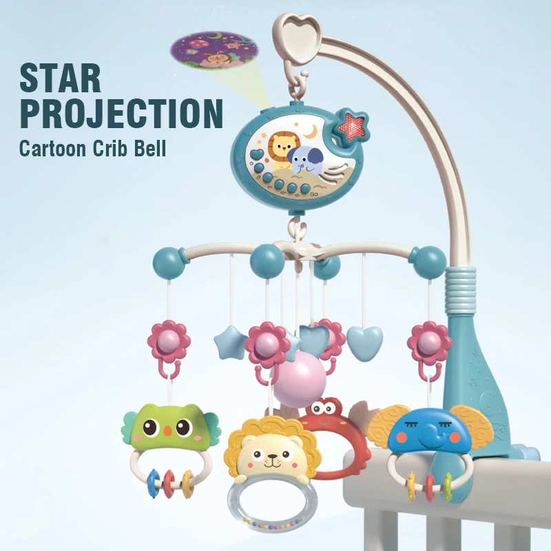 Campana de cuna proyector de estrellas con mando a distancia - imagen 2