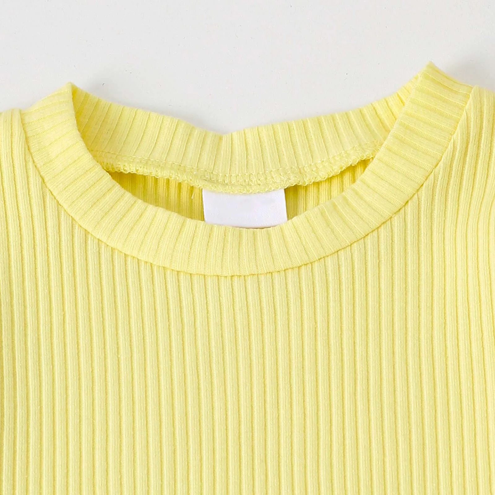 Conjunto de verano para niña con lazo a cuadros - imagen 2