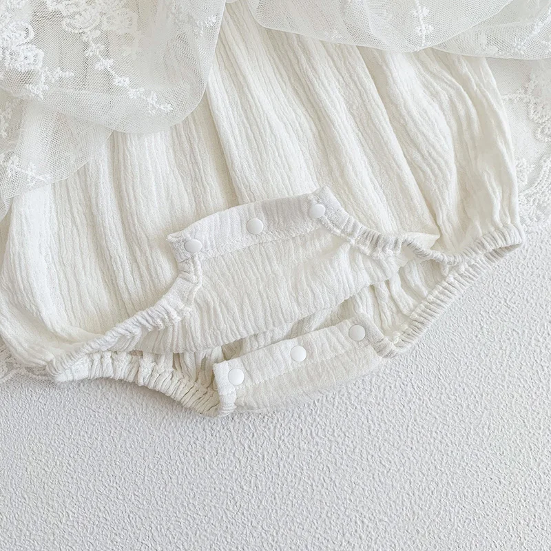 MILANCEL Vestido de verano para niña bebé con volantes - imagen 5