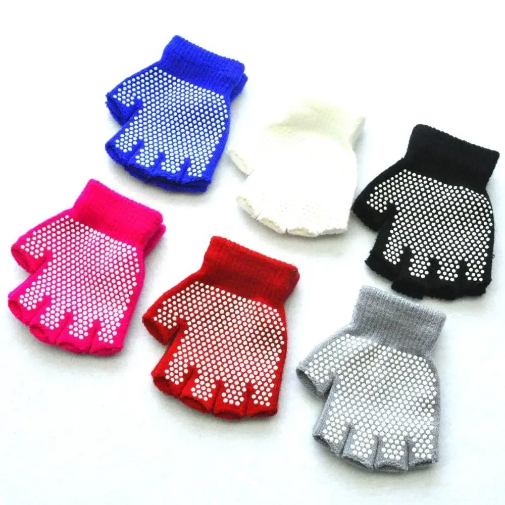 Guantes de punto antideslizantes para invierno, cálidos y elásticos - imagen 3