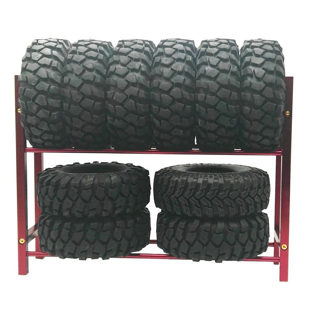 Soporte de neumáticos para coches RC crawler, estante de garaje - imagen 4