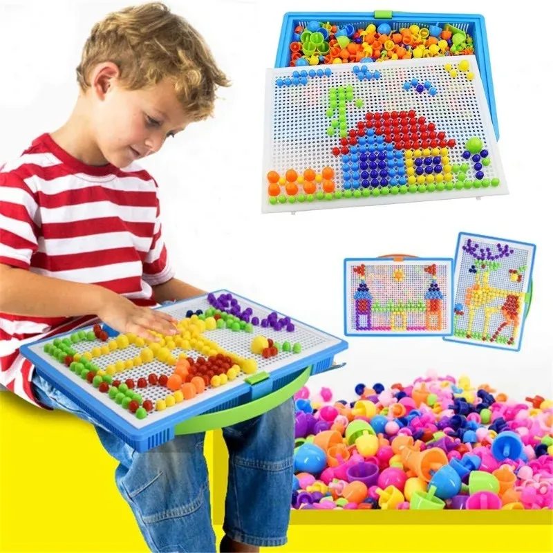 Juguetes antiestrés setas 3D para niños – Puzzle sensorial educativo - imagen 5
