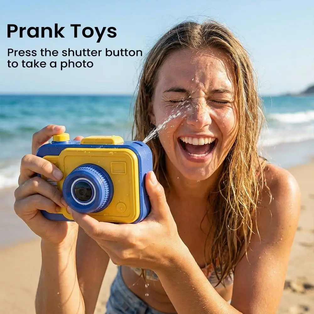 Pistola de agua con cámara de doble lente para piscina y playa - imagen 2