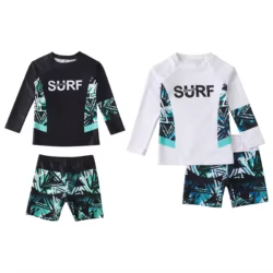 Bañador infantil con protección solar UPF 50+ y manga larga para niño