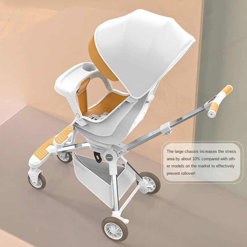 Cochecito LazyChild ligero y plegable – Seguro y cómodo - imagen 4