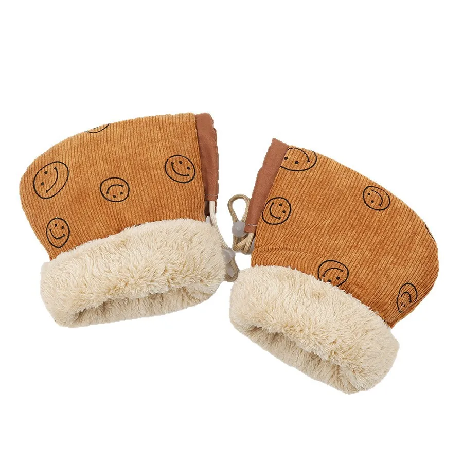 Guantes de invierno infantiles para bicicleta con dibujos animados - imagen 2
