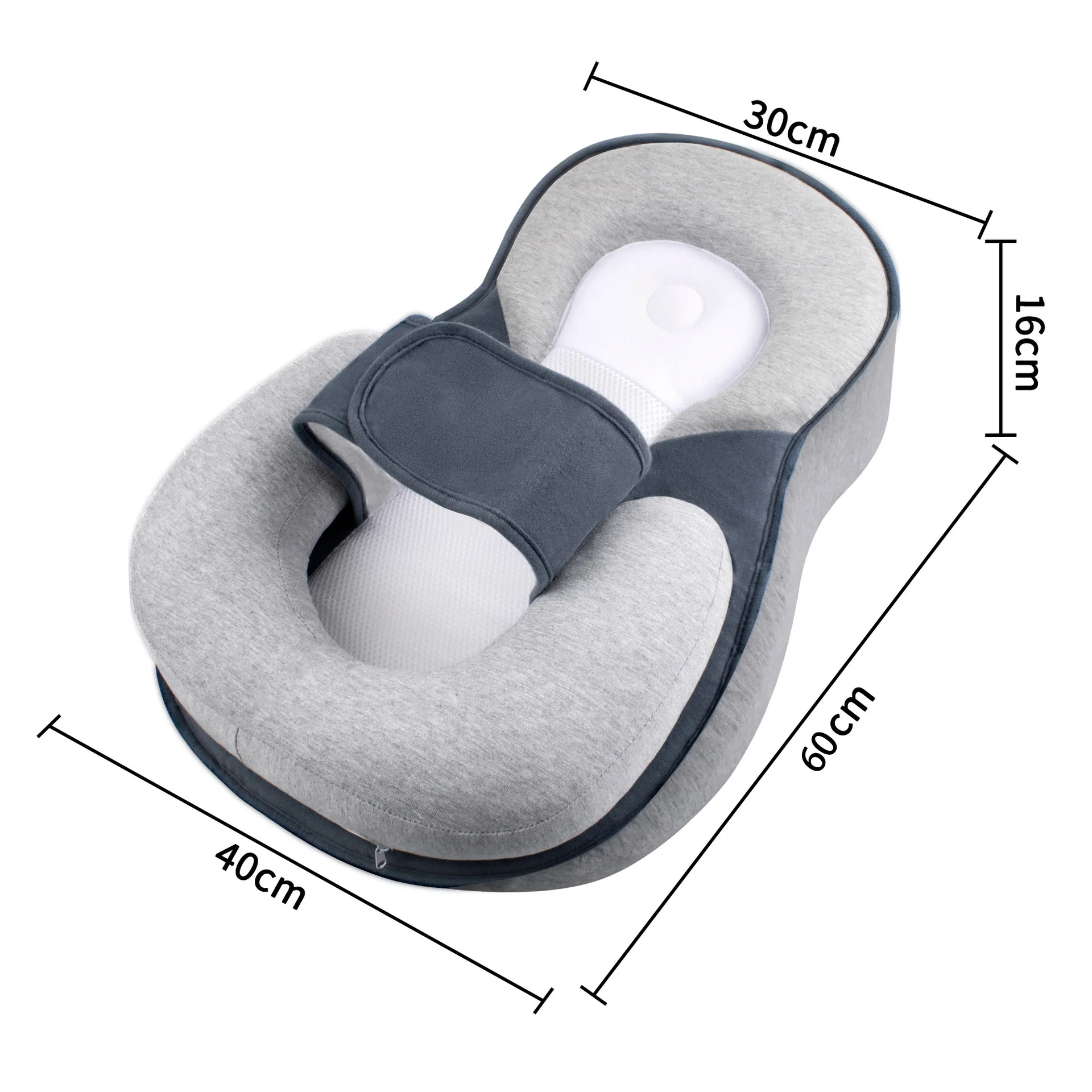 Almohada de lactancia anti-vuelco para recién nacidos - imagen 2