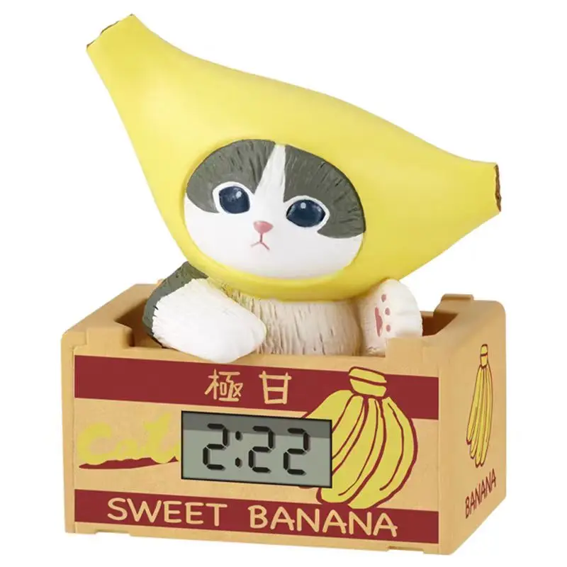 Figura de acción gato reloj fortuna temática fruta - imagen 4