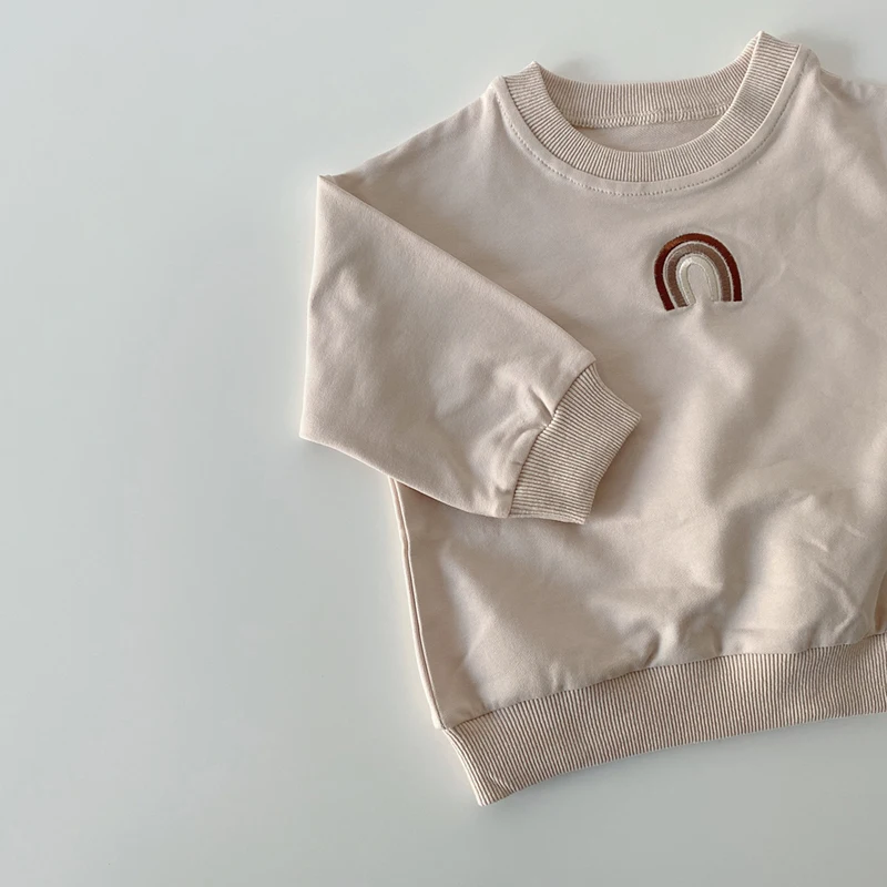 Sudadera con capucha MILANCEL infantil – Arcoíris - imagen 2