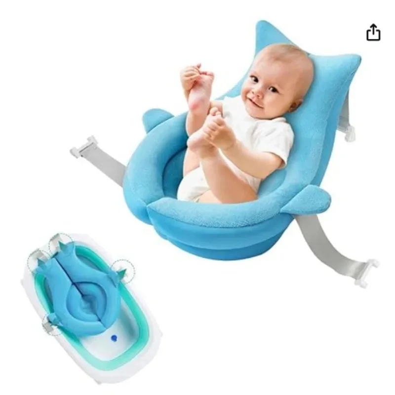 Eslinga de baño para bebé recién nacido con red soporte suave - imagen 5