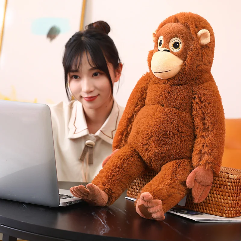 Mono orangután peluche súper suave