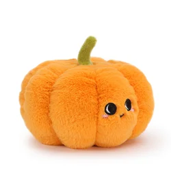Peluche de calabaza vegetal suave para decorar y relajarse