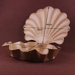 Conjunto de accesorios fotográficos para recién nacido concha de hierro