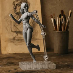 Figura de acción con muñeca articulada y extremidades desmontables