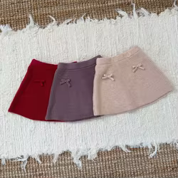 Falda de punto vintage para niñas 1 a 5 años