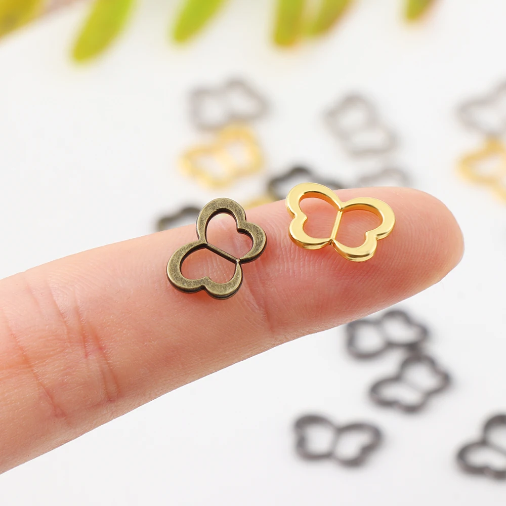 Hebillas SIRENXI para muñecas – Pack estrellas y mariposas coloridas - imagen 3