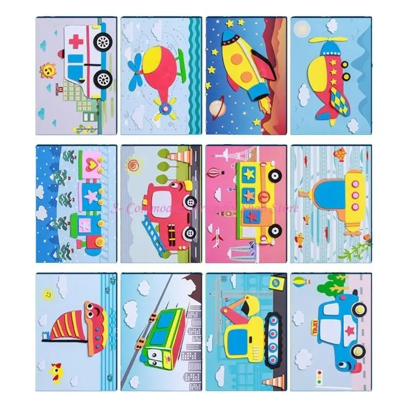 Libro de pegatinas para niños o niñas: motricidad fina, comunicación - imagen 5
