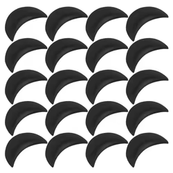 Dijes de goma en forma de luna para manualidades y costura