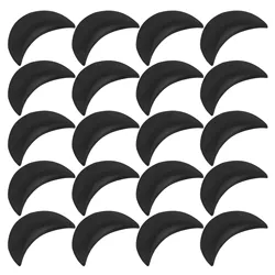 Dijes de goma en forma de luna para manualidades y costura