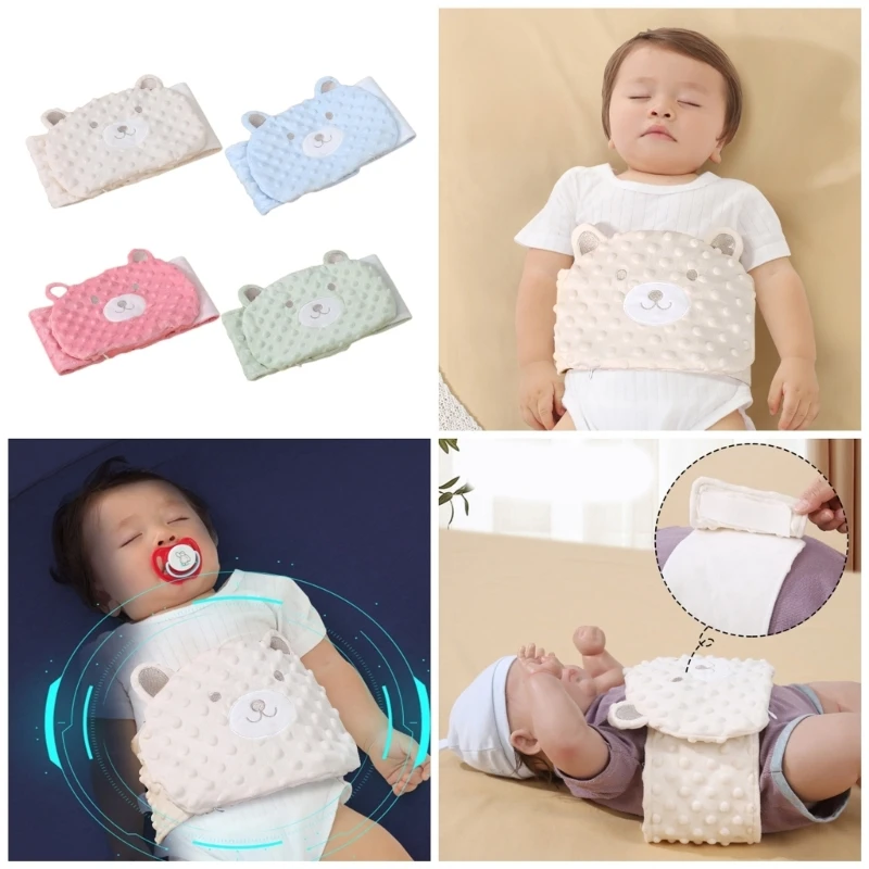 Banda para cólicos de bebé – Envolvente suave para el vientre