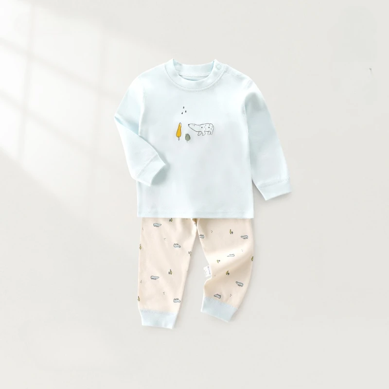 Conjunto infantil de Halloween algodón para otoño, top y pantalón - imagen 4