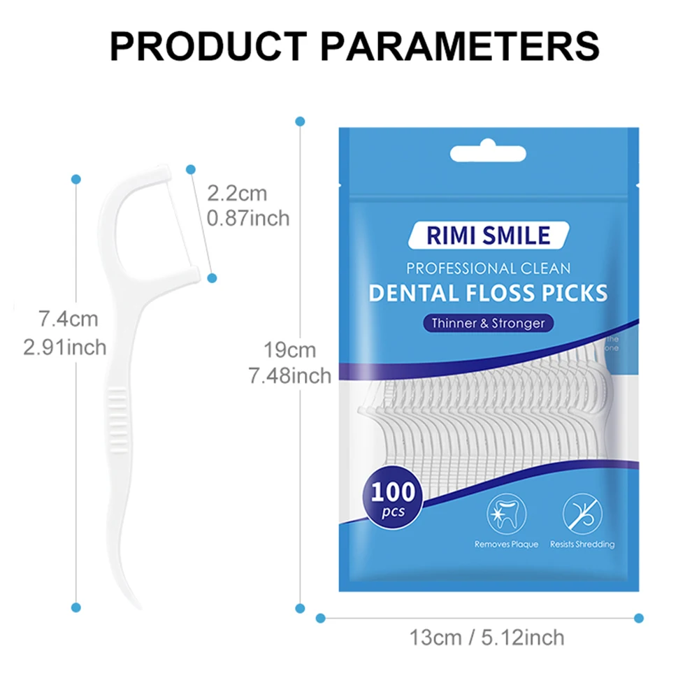 Hilo dental desechable automático en bolsa, ideal para viajes y camping - imagen 4
