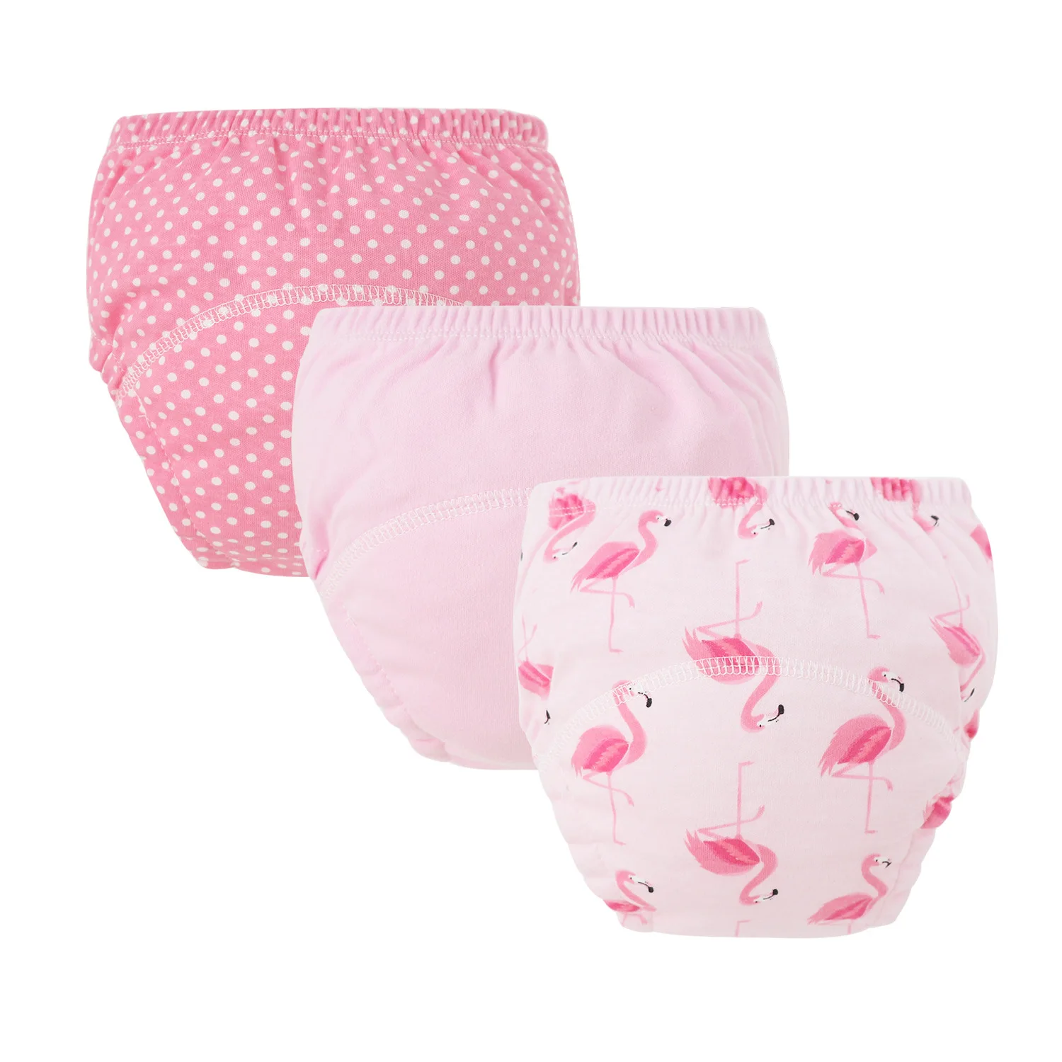 Pañales impermeables para bebé de algodón reutilizable