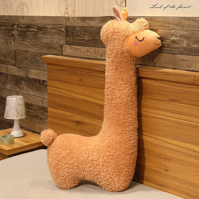 Almohada de peluche alpaca suave, diseño adorable para abrazar - imagen 5