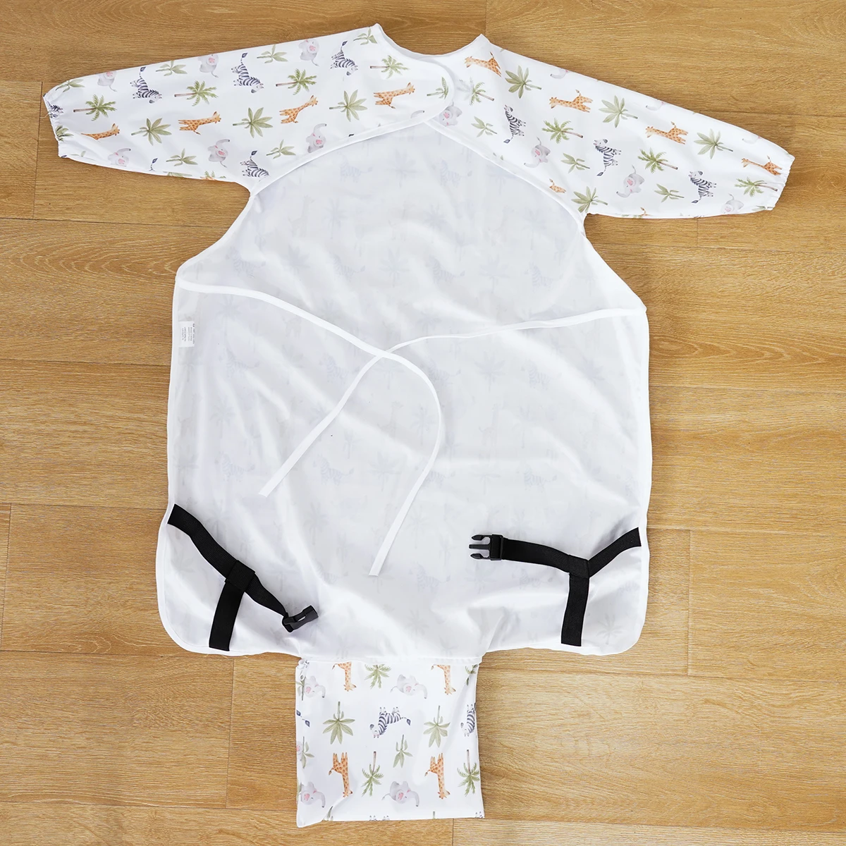 Elinfant babero de alimentación impermeable para trona de bebé - imagen 4